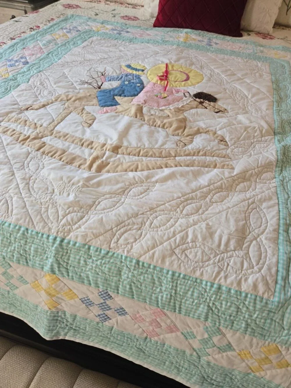 Handmade Baby Quilt - New